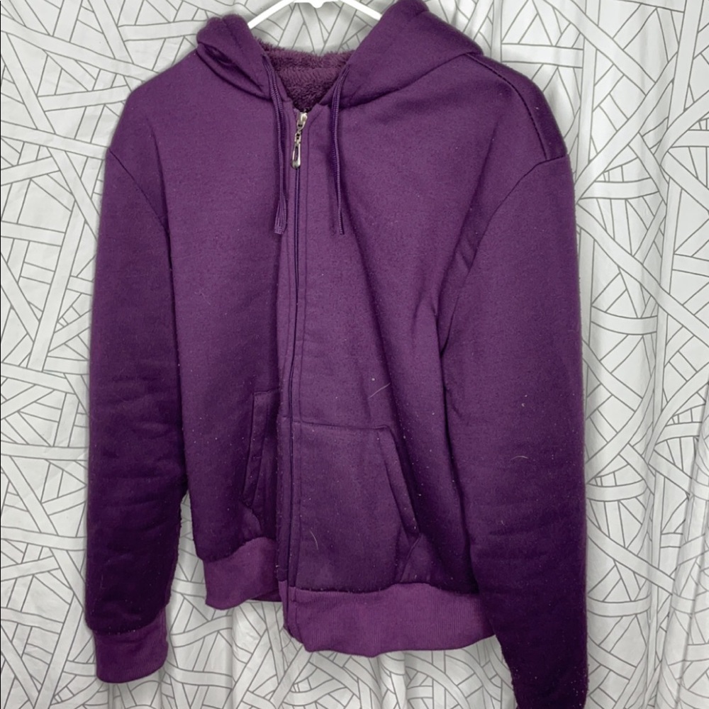 Purple Hoodie/Sweat jacket